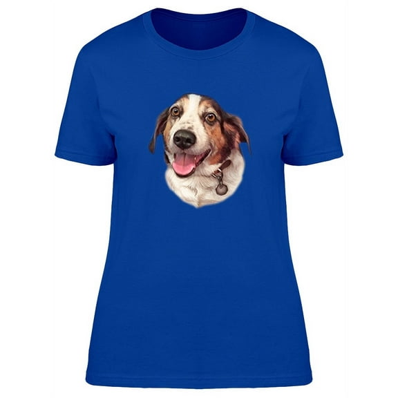 Cool Watercolor Terrier Dog T-Shirt Women -Image by Shutterstock, Female Small