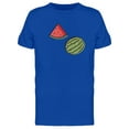 thumbnail image 1 of Cool Watermelon Doodles T-Shirt Men -Image by Shutterstock, Male Medium, 1 of 2