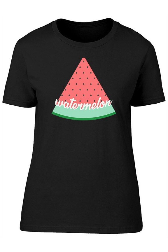 Cool Watermelon Triangle Tee Women's -Image by Shutterstock