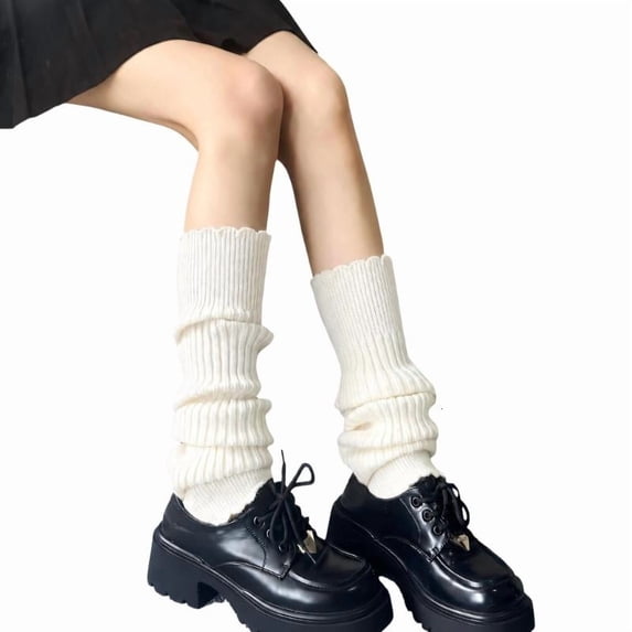 Clool Weather Cool Weather Calf Sleeves for Adults, Soft Acrylic Leg Sleeves with ...