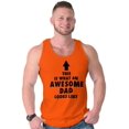 thumbnail image 1 of Fathers Day Looks Like Awesome Dad Tank Top Sleeveless Tee Men Brisco Brands 2X, 1 of 6