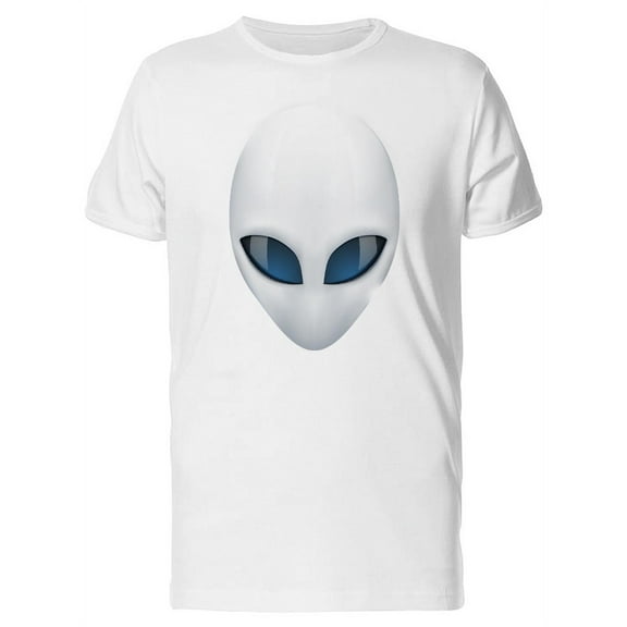 Cool White Alien Ufo Space T-Shirt Men -Image by Shutterstock, Male 3X-Large