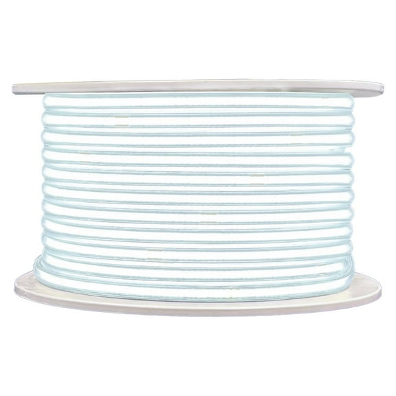 Cool White LED Strip Light - 120 Volt - High Output FCOB - Outdoor Use (IP65) - 148 Feet