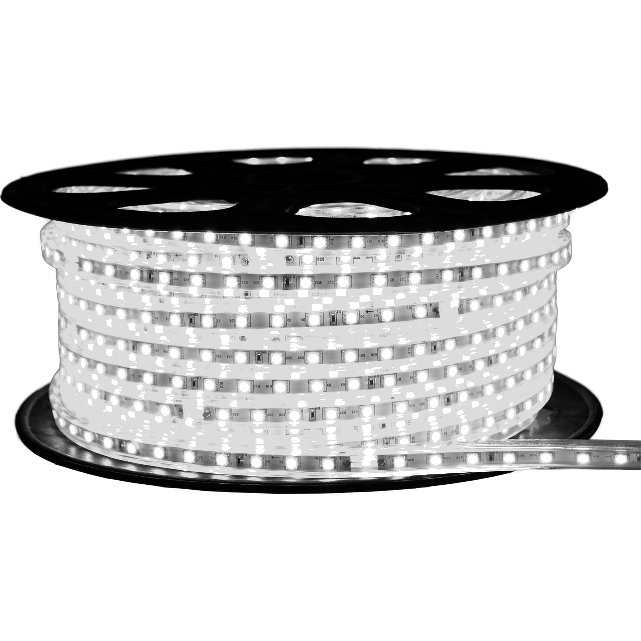 Cool White LED Strip Light - 120 Volt - Standard Output (SMD 3528) - 148 Feet