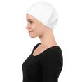 thumbnail image 1 of Cool Wick Scarf Pad Chemo Headwear Moisture Wicking (Medium White), 1 of 2