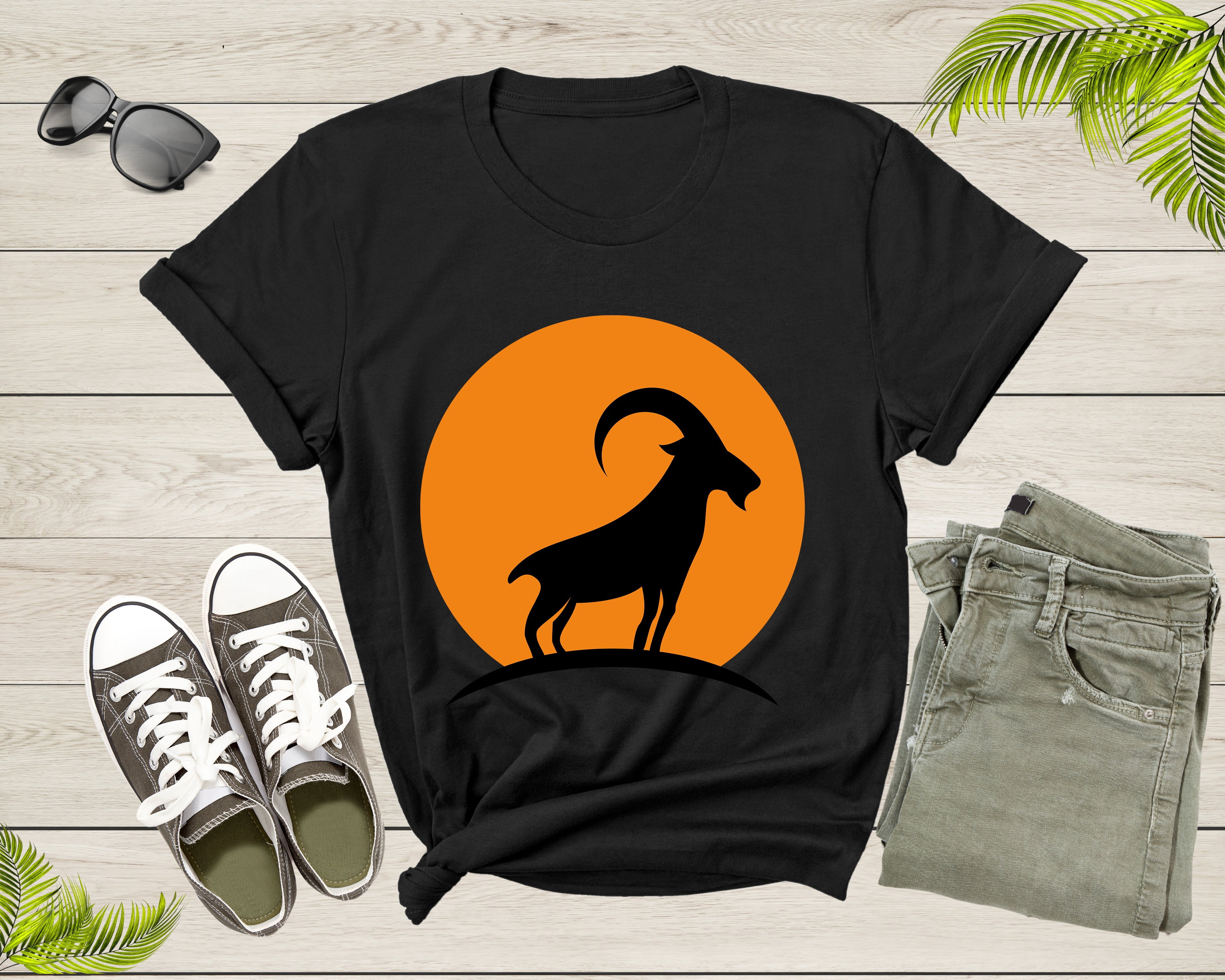 Wild Animals Goats T-Shirt
