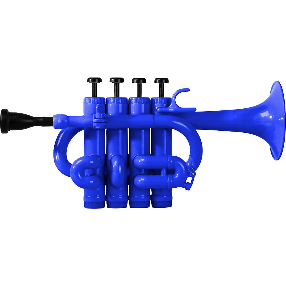 Cool Wind CPT 200 Series Plastic Bb A Piccolo Trumpet Blue