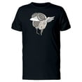 thumbnail image 1 of Cool Winged Motorcycle Helmet T-Shirt Men -Image by Shutterstock, Male Small, 1 of 4