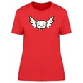 thumbnail image 1 of Cool Winged Pig Doodle T-Shirt Women -Image by Shutterstock, Female Medium, 1 of 2