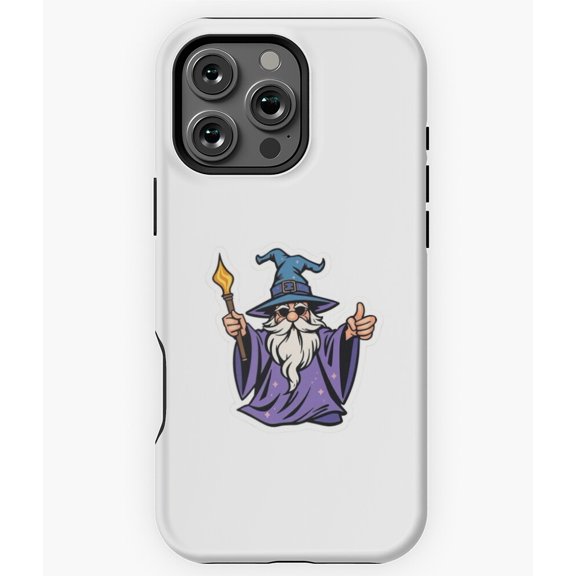 Cool Wizard Magical Fantasy Sorcerer Phone Case for iPhone 16 15 14 13 12 11 Pro Max