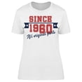 thumbnail image 1 of Cool Woman Since 1960 Women's T-shirt, 1 of 2