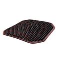 thumbnail image 1 of Cool Wood Bead Car Seat Cushion Summer Driving Comfort Breathable Support, 1 of 6