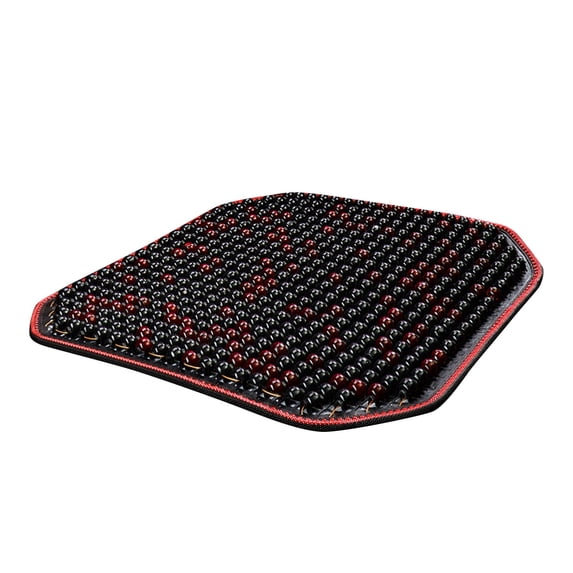 Cool Wood Bead Car Seat Cushion Summer Driving Comfort Breathable Support