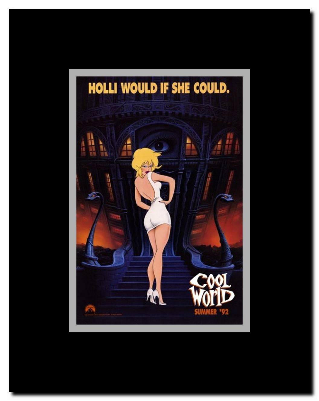Cool World Framed Movie Poster
