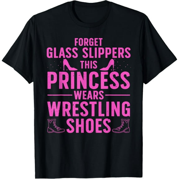 Cool Wrestling For Women Girls Kids Wrestler Princess Sports T-Shirt