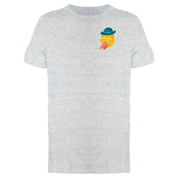 Cool Yellow Bird Doodle T-Shirt Men -Image by Shutterstock, Male Small