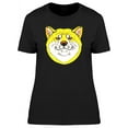 thumbnail image 1 of Cool Yellow Shiba Inu Dog T-Shirt Women -Image by Shutterstock, Female x-Large, 1 of 2