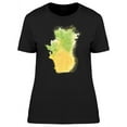 thumbnail image 1 of Cool Yellow Watercolor Pineapple T-Shirt Women -Image by Shutterstock, Female Large, 1 of 2