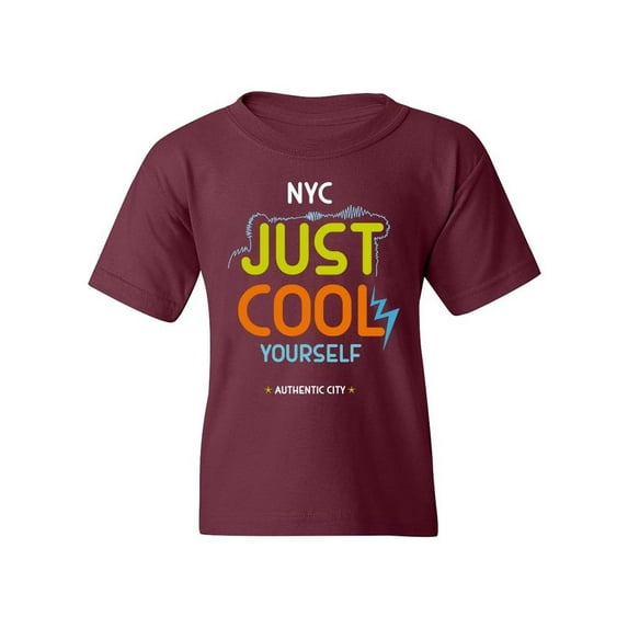 Cool Yourself T-Shirt Juniors -Image by Shutterstock, Large