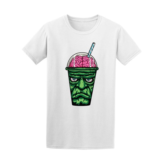 Cool Zombie Monster Milkshape Cup T-Shirt - Image by Shutterstock, Male Small