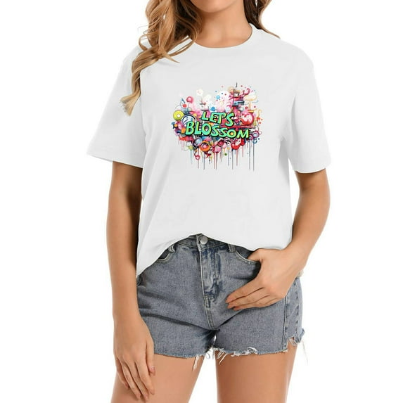 Cool and Casual: Women's Vacation Gifts Print Tee