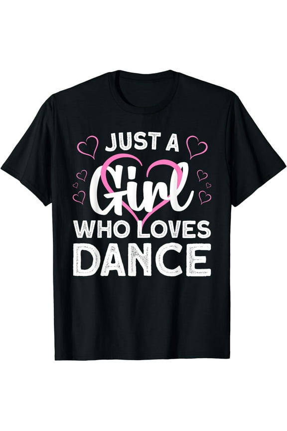 Cool Dance Art For Women Teen Girl Jazz Dancing Class Dancer T-Shirt