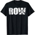 thumbnail image 1 of Cool distressed rowing t-shirt for rowers, 1 of 3