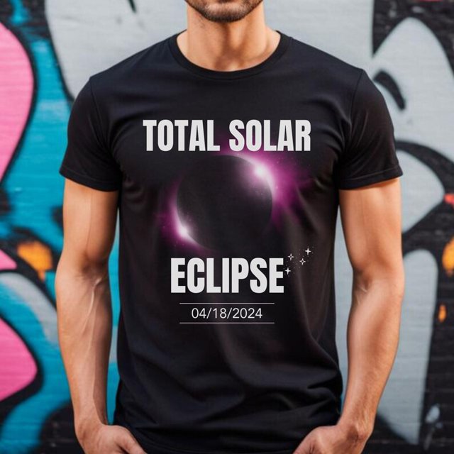Cool fabric, great for hot days. Total Solar Eclipse 2024 Shirt,Eclipse