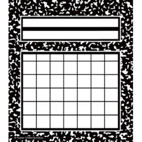 Cool for School Composition Incentive Charts Pad [TCR9324]