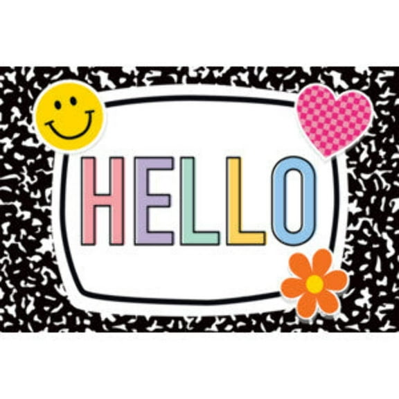 Teacher Created Resources Cool for School Hello Postcards (TCR 9322)