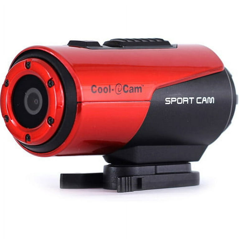 Cool-iCam S3000 Water Proof Action Camera 720P/30fps - Red