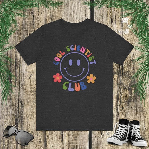 Cool scientist club Groovy science student science major Unisex T-shirt
