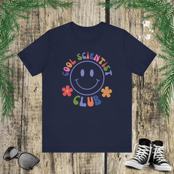 Cool scientist club Groovy science student science major Unisex T-shirt