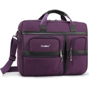 CoolBELL 17.3 Inch Protective Nylon Laptop Messenger Bag - Multi-Functional Shoulder & Handbag , Unisex Design for Business/School/Travel