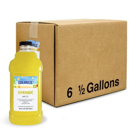 CoolBreeze Beverages Frozen Drink Flavor Syrups - Lemonade *CASE PACK*