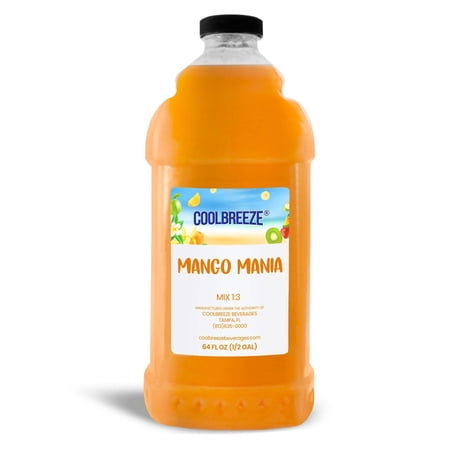 CoolBreeze Beverages Frozen Drink Flavor Syrups - Mango Mania + Jug Combo