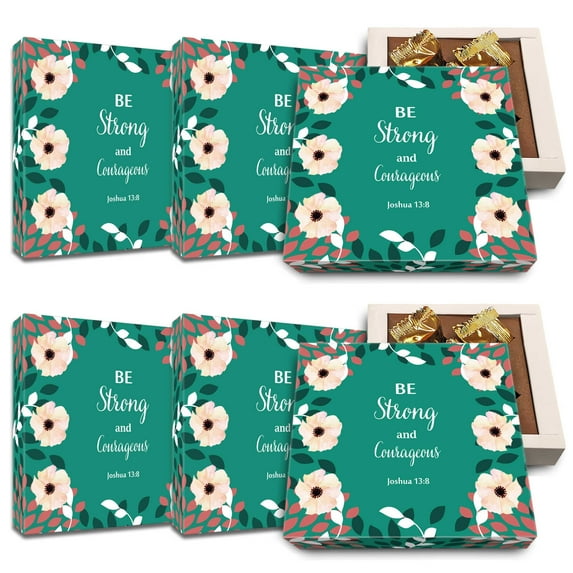 CoolGiftBox Christian Gifts Bulk Prayer Bible verses - Church Gifts in Bulk for Staff Teachers Pastors Catholic Presents | Bulk Bible Gifts | Pack of 6
