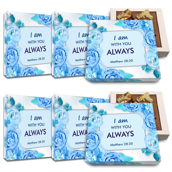 CoolGiftBox Christian Prayer Gift Set with Bible Verses from Psalms and Other Books to Rejoice Christian gifts for men | Christian Gifts | Religious Gifts | Pack of 6