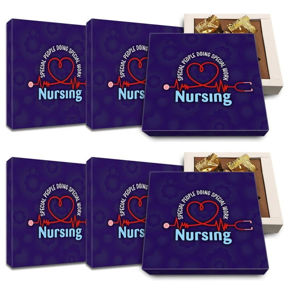 CoolGiftBox Nurses Week Gifts | Nurse Gifts For Women | Thank you Gifting Gifts Set Idea for Nurses Doctors Dentists Hygienists Physician | Pack of 6