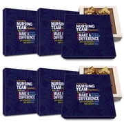 CoolGiftBox Nursing Team Gifts | Health Care worker Presents | LPN RN Gifts for Nurses Practitioner Nurses Week Doctor Gifts | Nurse Sation presents | Candy Gifts | Pack of 6