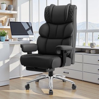 La-Z-Boy Jenkins Ergonomic Bonded Leather Swivel Executive Big