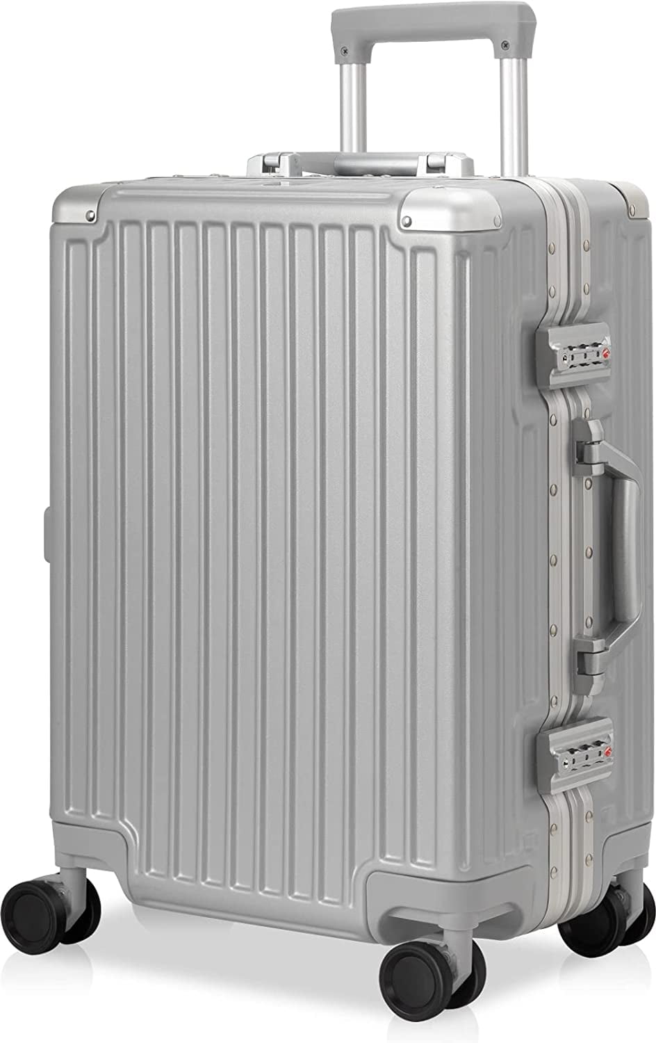 CoolHut Carry On Luggage Aluminium Frame Suitcase Hard Shell TSA Lock