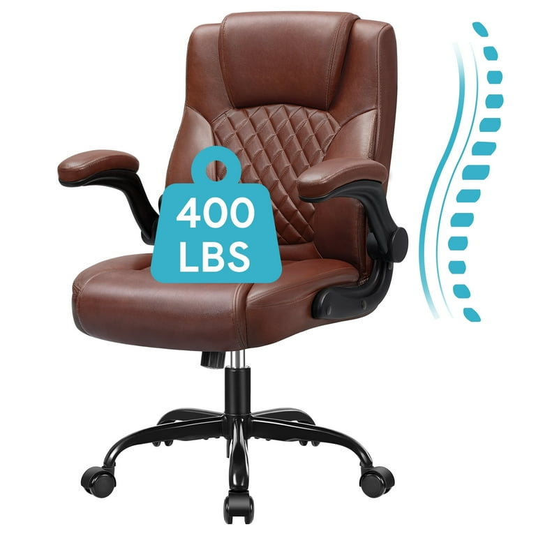 Leather Best Task Chair For Long Hours COOLHUT Leather Office