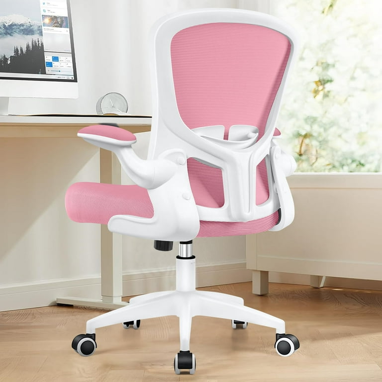 Coolhut Office Chair, Ergonomic Desk Chair, Pink, Lumbar Support