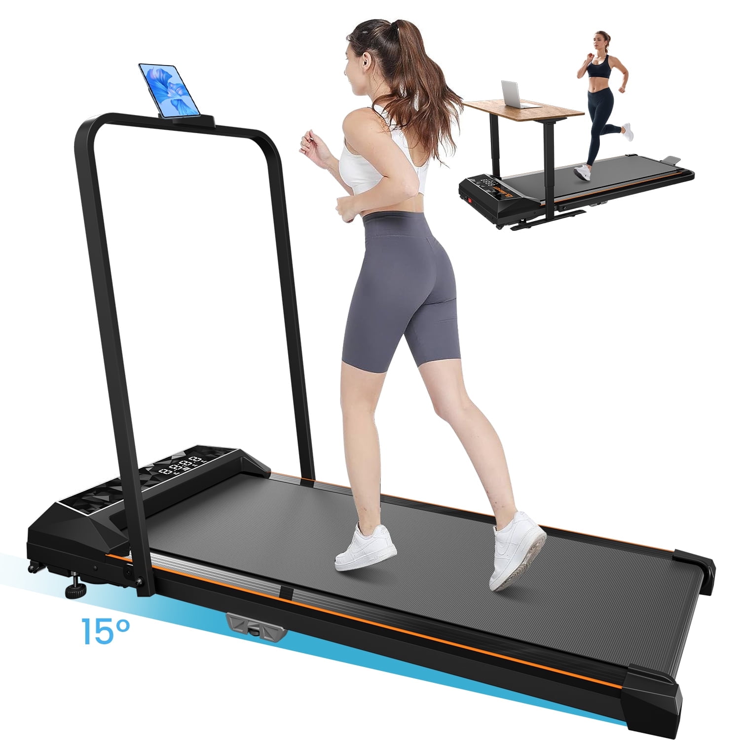 CoolHut Walking Pad, Under Desk Treadmill, 4-in-1 Palestine Ubuy