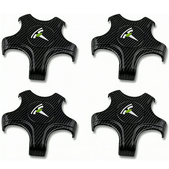 CoolKo Center Caps Hubcaps Cover Aero Wheels for 18-inch Original Standard Rims Compatible with Tesla Model 3 2018-2023 (NOT Compatible with 2024 Model 3 Highland)