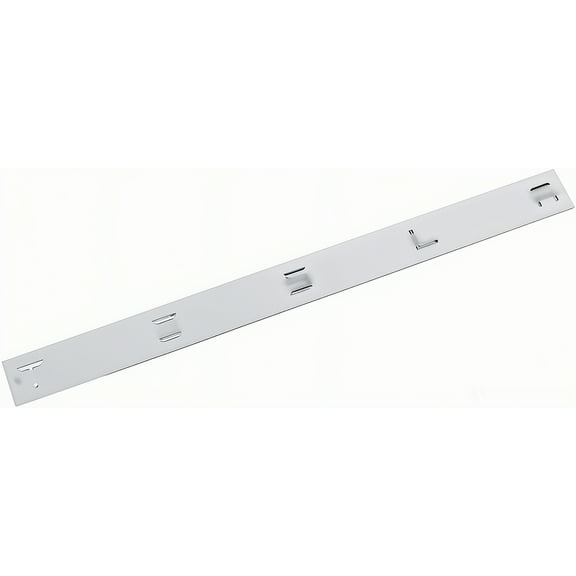 CoolKo Tailgate Logo Tesla Letters Rear Emblems, 3M Adhesive Compatible with Model 3 Y S X