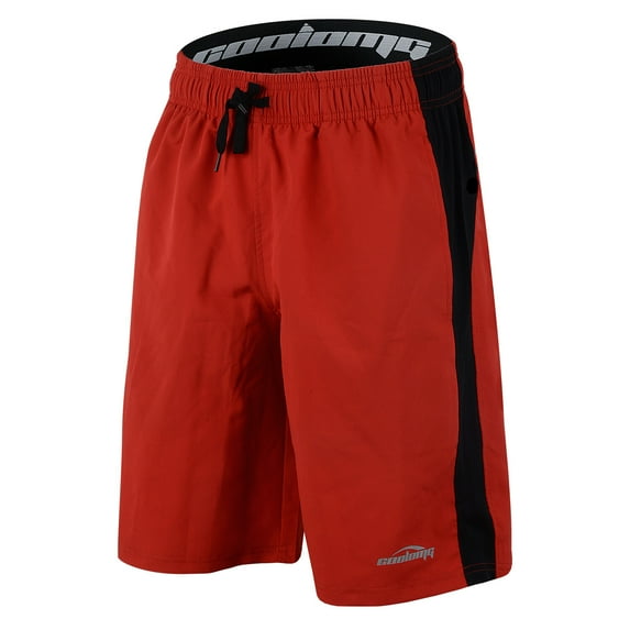 CoolOMG Boys Youth Basketball Shorts Athletic Pants Running Workout Training Active Sportswear with Pockets