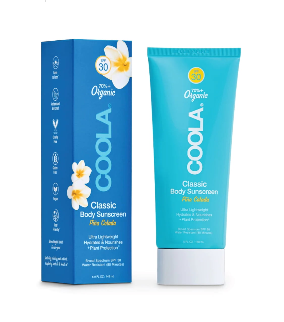 Coola Classic Body Sunscreen SPF 30 - Pina Coloda