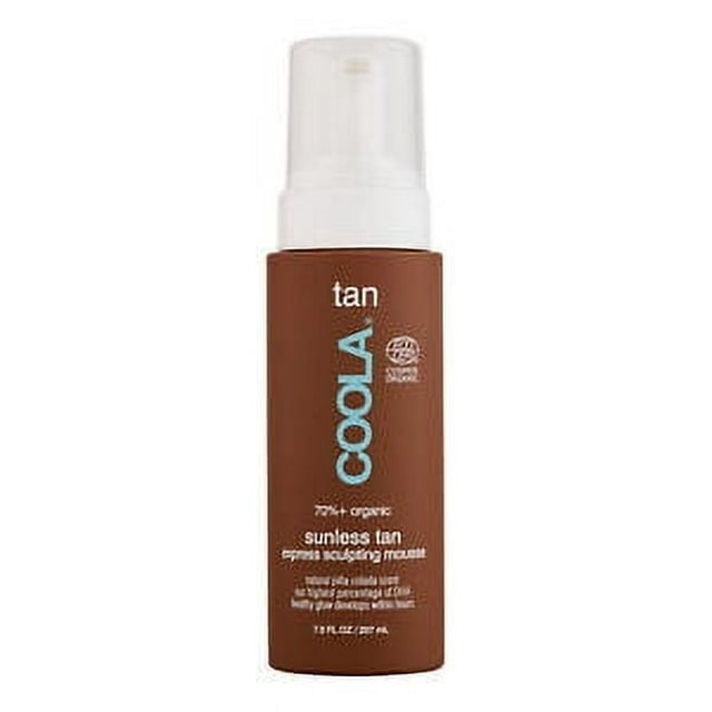 Coola Organic Sunless Tan Express Sculpting Mousse 7 oz. Self Tanner